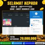JACKPOT SLOT GACOR MAIN SWEET BONANZA 1000 27 OKTOBER 2025