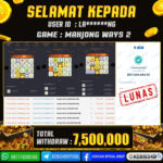 JACKPOT SLOT GACOR MAIN MAHJONG WAYS 2 18 NOVEMBER 2025