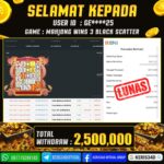 JACKPOT SLOT GACOR MAIN MAHJONG WINS 3 - BLACK SCATTER 08 NOVEMBER 2025