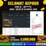JACKPOT SLOT GACOR MAIN GATES OF OLYMPUS 1000 16 NOVEMBER 2025