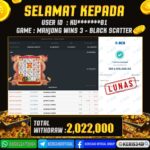 JACKPOT SLOT GACOR MAIN MAHJONG WINS 3 - BLACK SCATTER 23 NOVEMBER 2025