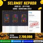 JACKPOT SLOT GACOR GEMSTONE GOLD WINS 28 NOVEMBER 2025
