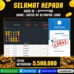 JACKPOT SLOT GACOR MAIN GATES OF OLYMPUS 1000 30 NOVEMBER 2025