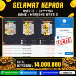 JACKPOT SLOT GACOR MAIN MAHJONG WAYS 2 15 DESEMBER 2025