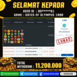 JACKPOT SLOT GACOR MAIN GATES OF OLYMPUS 1000 27 DESEMBER 2025