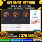 JACKPOT SLOT GACOR MAIN WILD BOUNTY SHOWDOWN 28 DESEMBER 2025