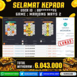 JACKPOT SLOT GACOR MAIN MAHJONG WAYS 2 02 DESEMBER 2025