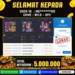 JACKPOT SLOT GACOR MAIN WILD APE 08 JANUARI 2026